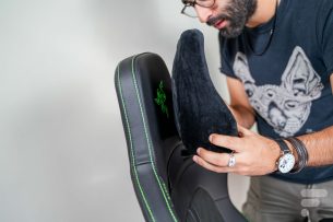 Chaise gaming Razer Enki Pro // Source : Chloé Pertuis - Frandroid