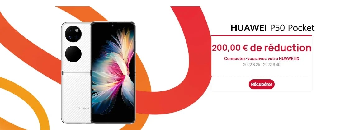 réduction huawei ID P50 pocket