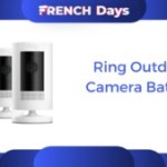 Le pack 2 caméras Ring Outdoor Camera Battery est à un super prix pour les French Days