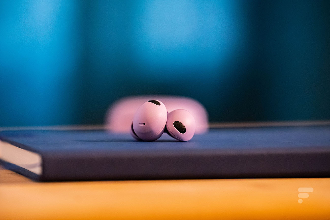 Les Samsung Galaxy Buds 2 Pro pour illustration