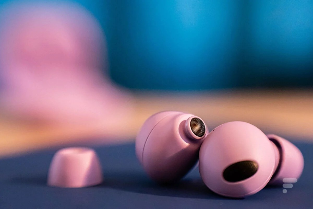 La grille de transducteurs des Samsung Galaxy Buds 2 Pro