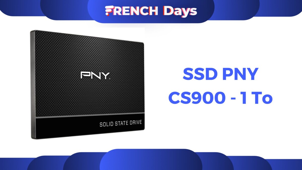 SSD PNY CS900 &#8211; 1 To French Days rentree 2022