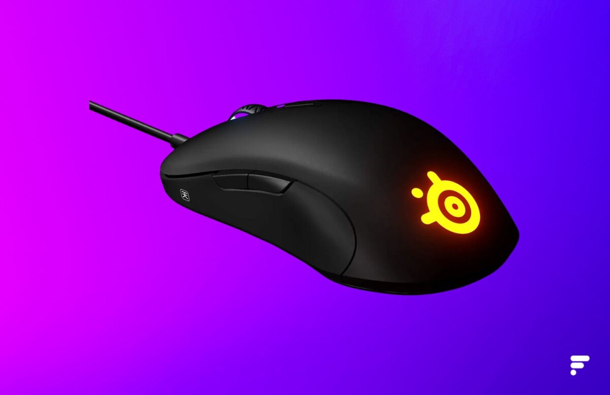 steelseries sensei ten fond violet