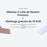 Revolut vous offre 3 mois de carte Premium + 15 € de recharge gratuite
