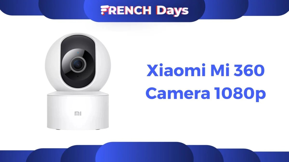 Xiaomi Mi 360 Camera 1080p French Days back to school 2022