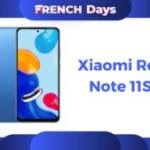 Le Xiaomi Redmi Note 11S 5G devient moins cher grâce à un code promo spécial French Days