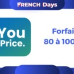 Voilà un forfait mobile spécial French Days étonnant : à partir de 6,99€/mois pour 80 à 100 Go