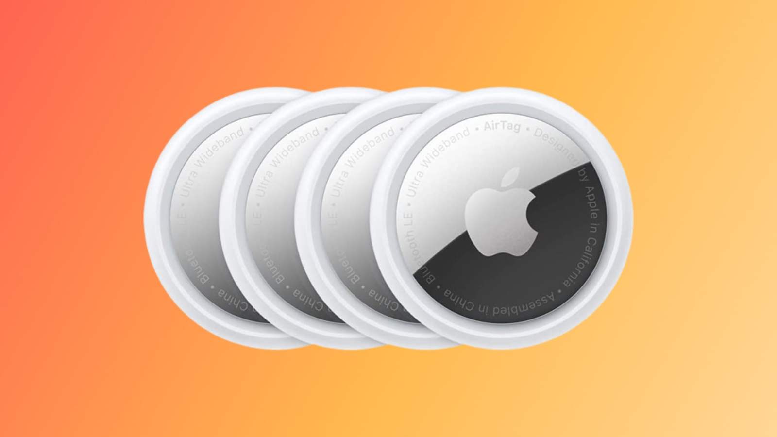 Assurez vos arriÃ¨res avec ce lot de quatre AirTag qui perd 40 â‚¬ chez Amazon