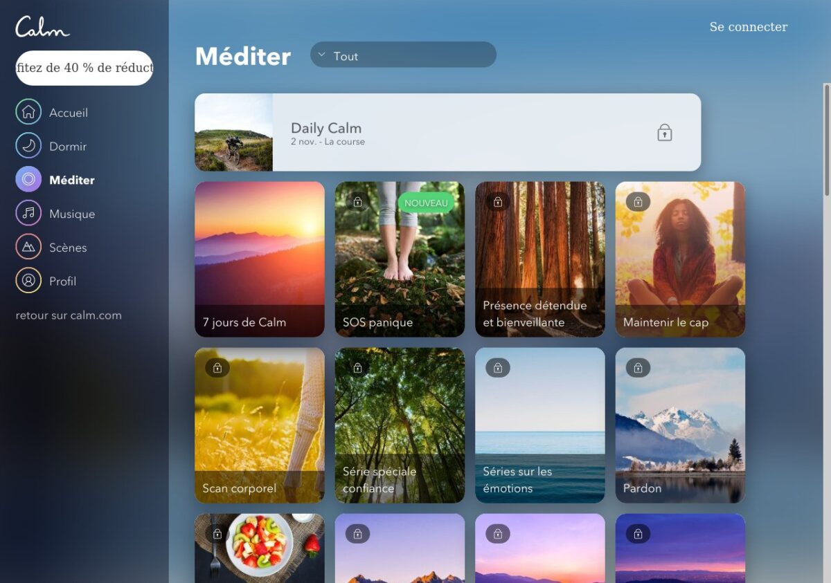 Télécharger Calm – Méditer, dormir, se relaxer gratuitement sur Android ...
