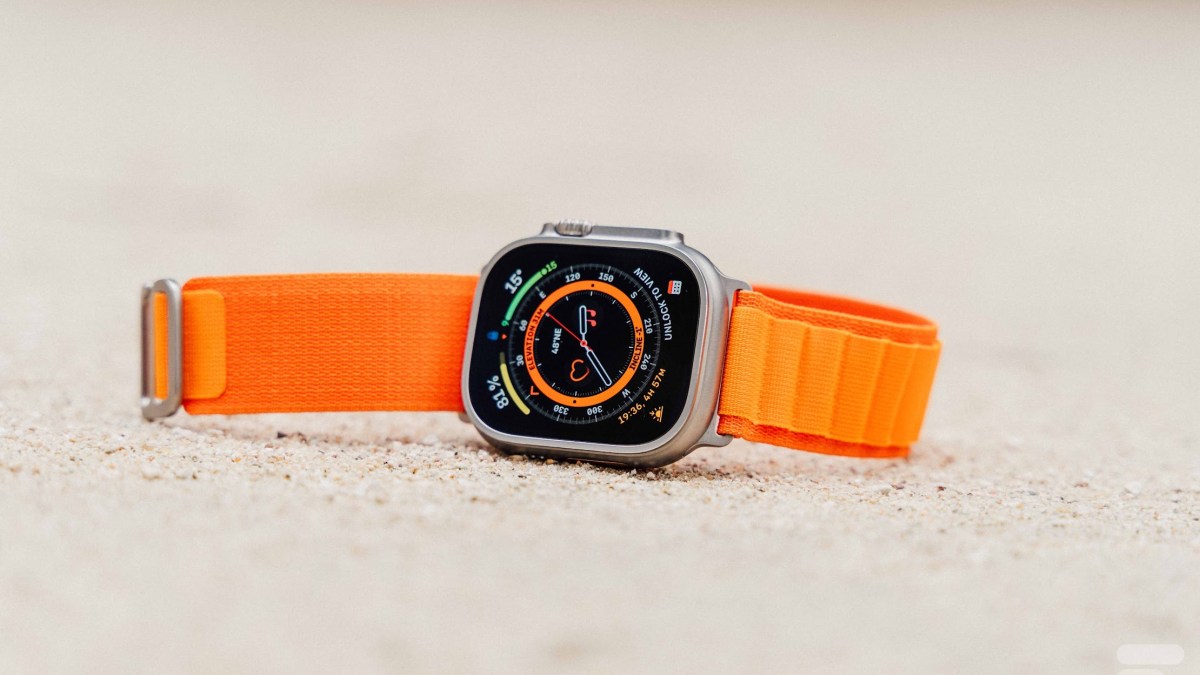 L'Apple Watch Ultra pour illustration