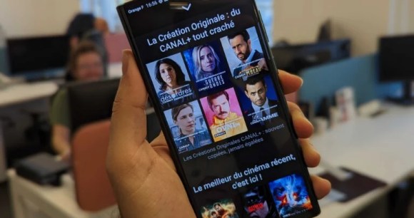 Application myCanal // Source : Frandroid
