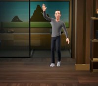 L'avatar de Mark Zuckerberg avec des jambes
