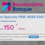 Boursorama Banque veut vous faire passer un bon week-end avec 150 € de prime