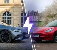 Mercedes EQE vs Tesla Model 3 Perforance
