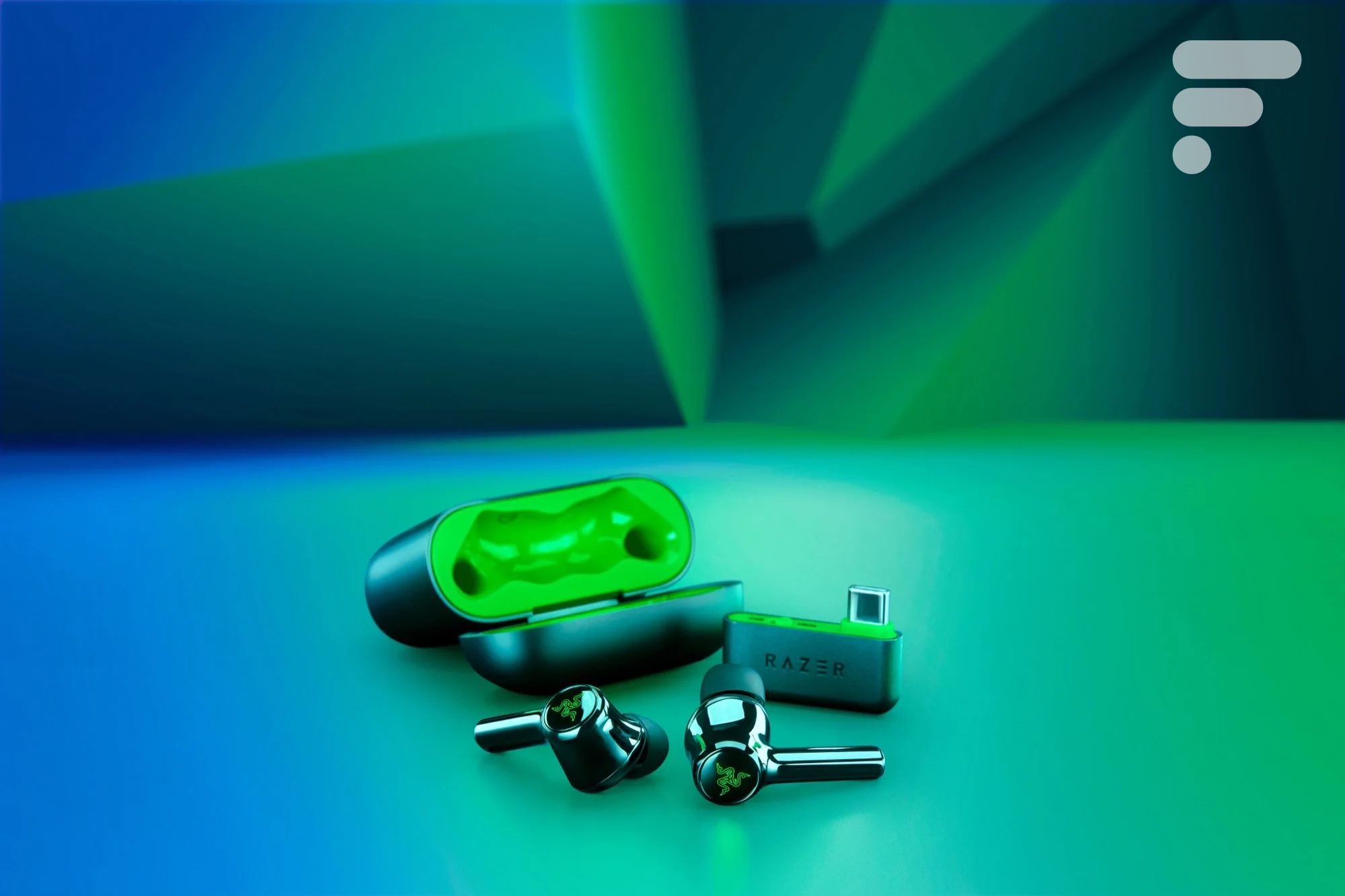 Razer propose des écouteurs avec dongle à faible latence, mais à 2,4 GHz