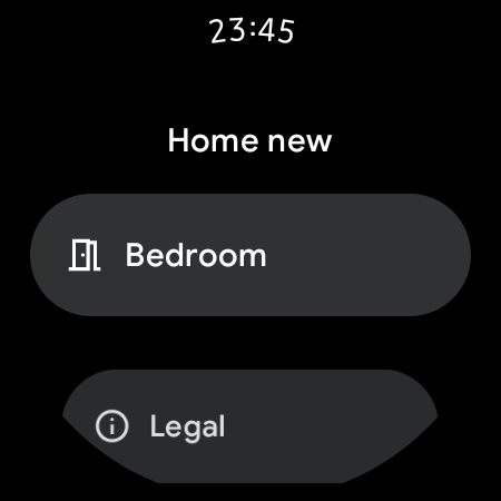 Google Home sur Wear OS  // Source : XDA