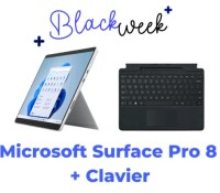 Surface Pro 8 + Clavier Black Friday  2022