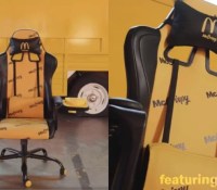 La fameuse chaise gaming McDonald's // Source : McDonald's