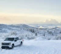 Ford F-150 sous la neige