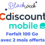 2 mois offerts pour un forfait 100 Go à prix fixe après 1 an, c’est ça le Black Friday !