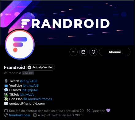 Frandroid verified