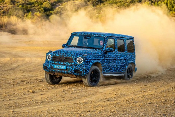 Mercedes EQG prototype