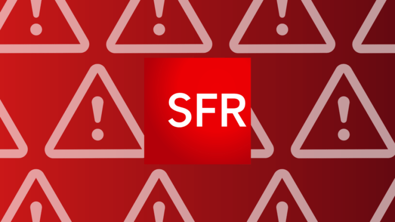 Panne SFR : impossible de se connecter, suivez l’évolution en direct