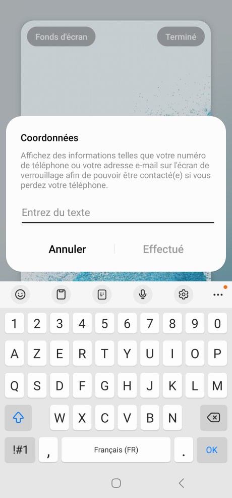 Personnalisation écran verrouillé One UI 5 Samsung aa