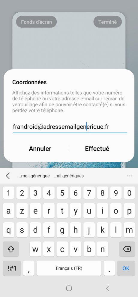 Personnalisation écran verrouillé One UI 5 Samsung bb