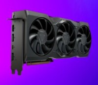 AMD Radeon RX 7900 XT et XTX fond violet