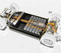 Batterie d'une Porsche Taycan, pour illustration