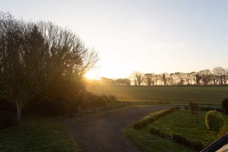 paysage lever de soleil