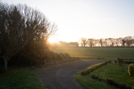 paysage lever de soleil