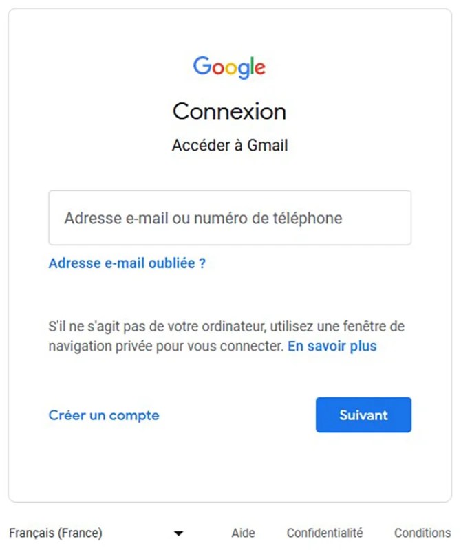 Comment créer un compte Gmail 01