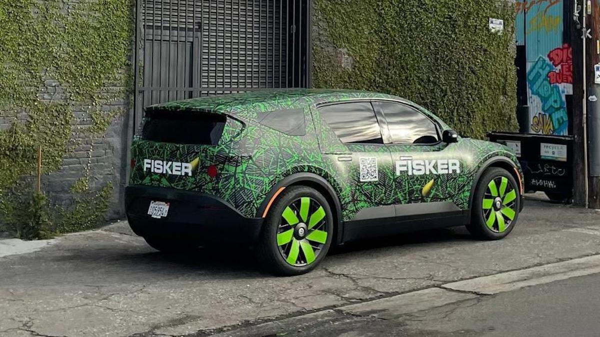 Le prototype de la Fisker Pear débusqué