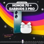 #FrandroidOffreMoi un Honor 70 et des Earbuds 3 Pro