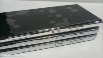 Modèles factices des Samsung Galaxy S23, S23 Plus et S23 Ultra // Source : SlashLeaks