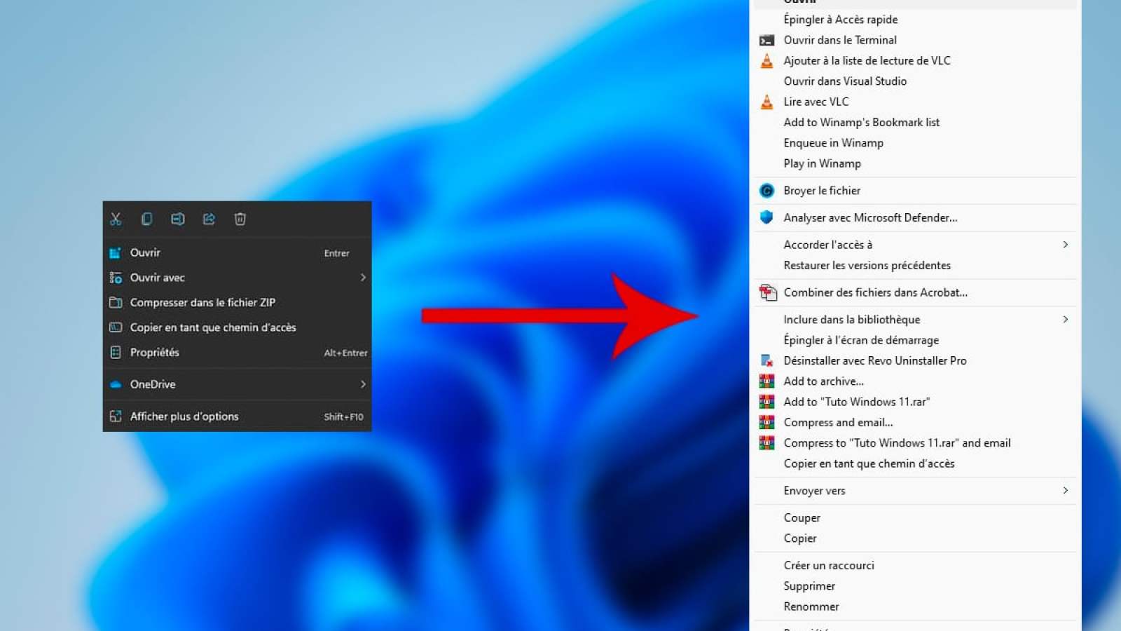 Windows 11 : comment récupérer le menu contextuel clic droit de Windows ...