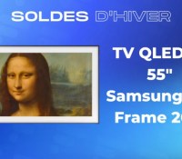 TV QLED 4K 55″ The Frame Samsung Soldes