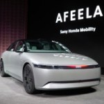 Voici la voiture électrique de Sony, elle se nomme Afeela