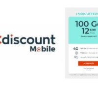 Cdiscount Mobile forfait 100 Go