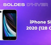 iPhone SE 2020 (128 Go) soldes hiver 2023
