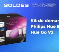 Kit de démarrage Philips Hue E27 + Hue Go V2 — Soldes d’hiver 2023