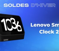 Lenovo Smart Clock 2 soldes hiver 2023