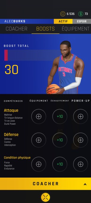 Le jeu NBA All-World // Source : Frandroid