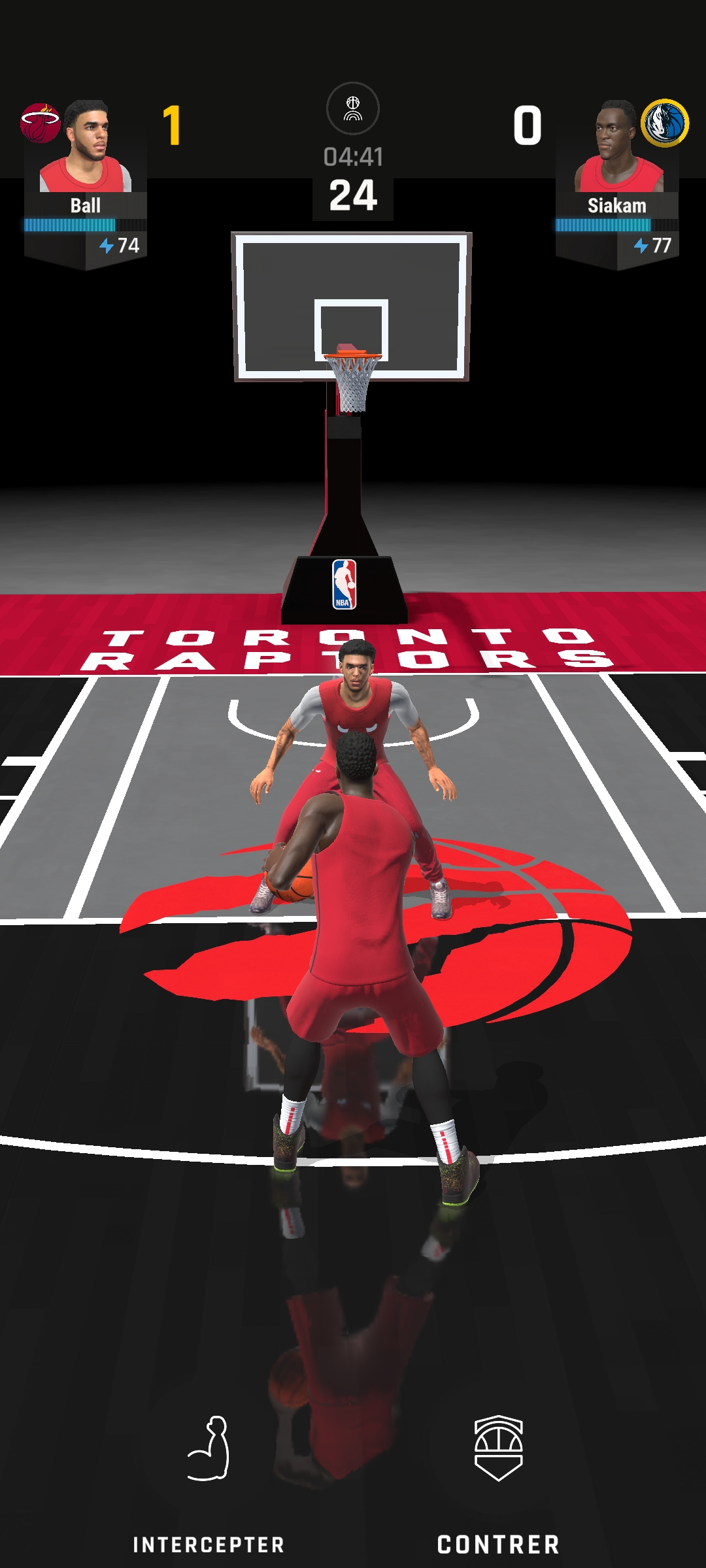 Le jeu NBA All-World // Source : Frandroid