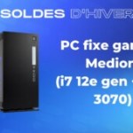 Belle config (i7 12 Gen + RTX 3070) et beau prix (1199€) pour ce PC fixe pendant les soldes