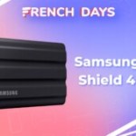 Le SSD externe Samsung T7 Shield de 4 To n’a jamais aussi résistant et peu cher
