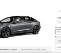 Tesla Model 3 prix