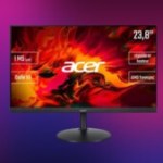 Cet écran PC Acer (24″, 75 Hz, 1 ms) ne dépasse pas les 90 euros